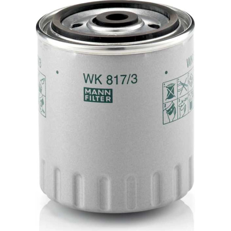 Mann & Hummel Kraftstofffilter PKW WK 817/3 X Mann & Hummel Kraftstofffilter PKW WK 817/3 X