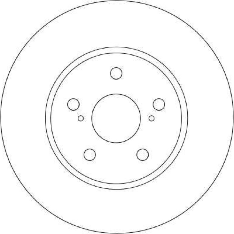 Bremsscheibe Toyota P. Camry DF4204 Bremsscheibe Toyota P. Camry DF4204