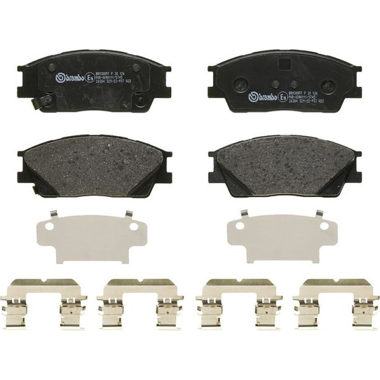 BREMBO Bremsklötze VA P 30 126 BREMBO Bremsklötze VA P 30 126