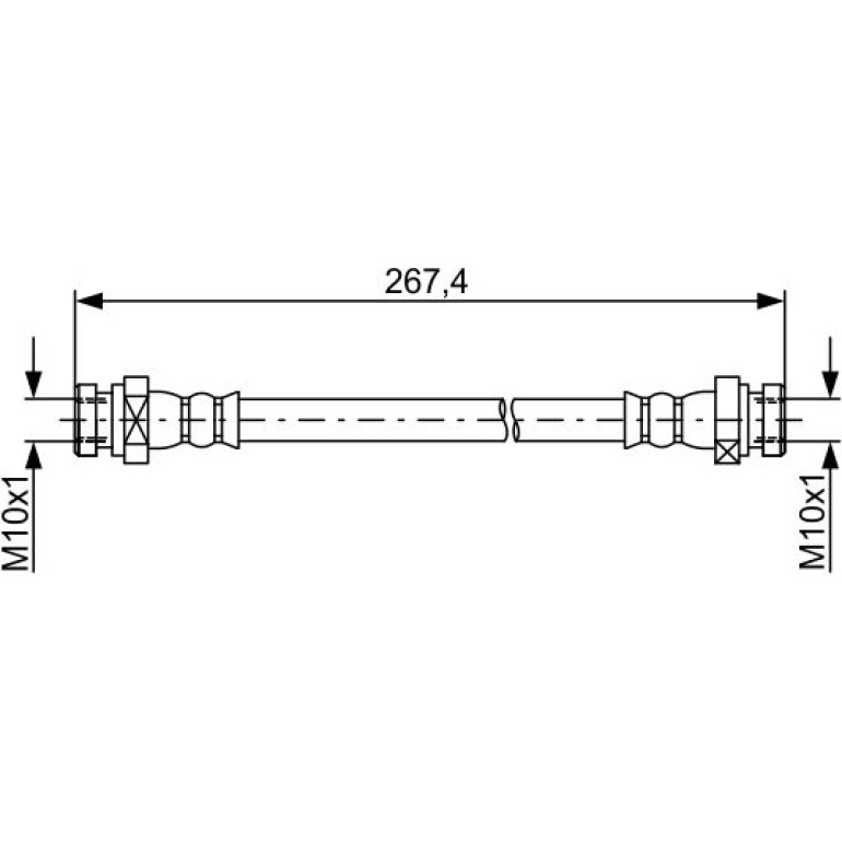 Bremsschlauch 1987481886