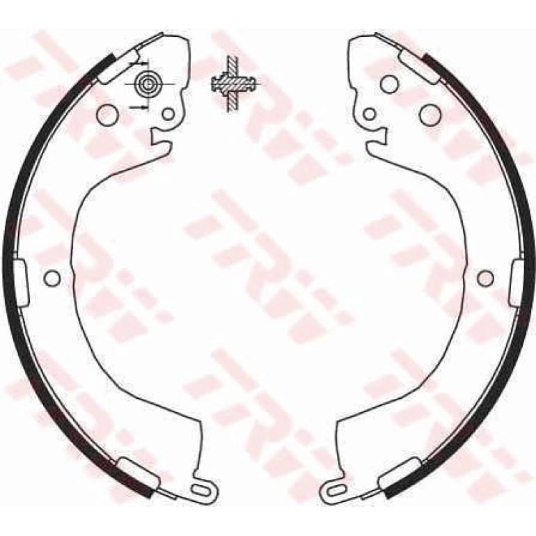 84 461 018 Bremsbacken GS8691 84 461 018 Bremsbacken GS8691
