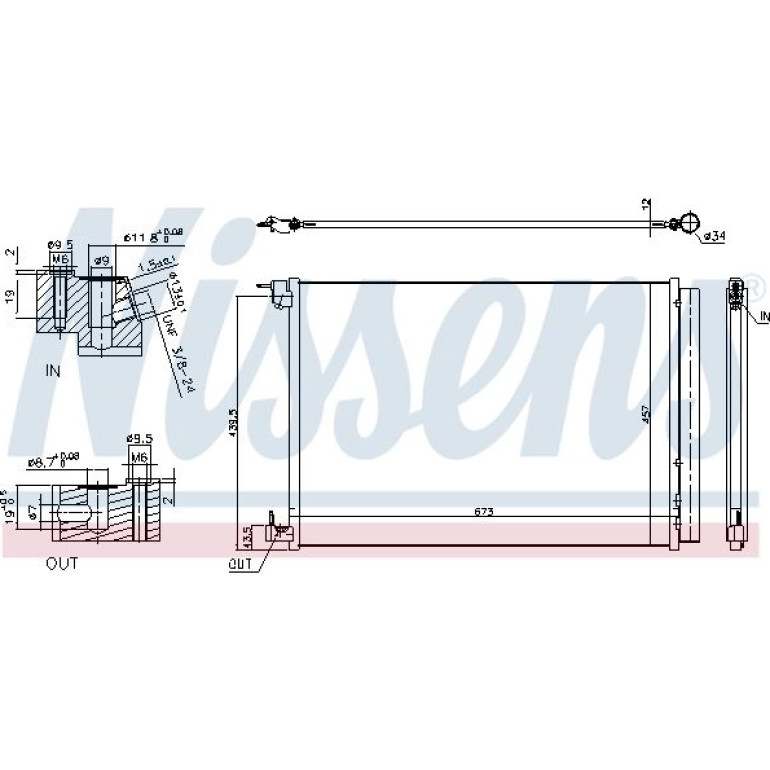 Kondensator PKW 940519 Kondensator PKW 940519