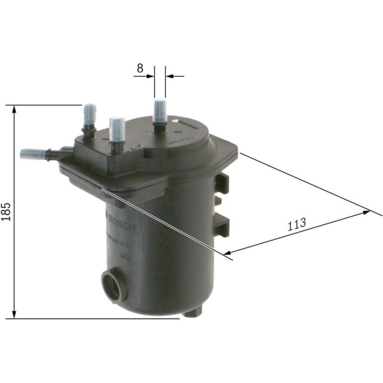 Kraftstofffilter 0 450 907 012 Kraftstofffilter 0 450 907 012
