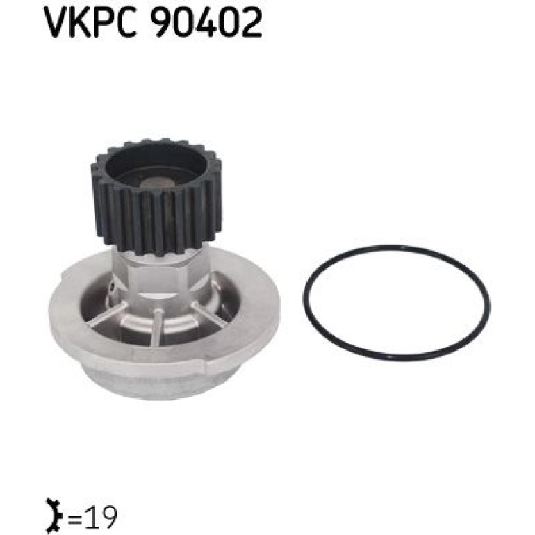 SKF Wasserpumpe VKPC 90402 SKF Wasserpumpe VKPC 90402