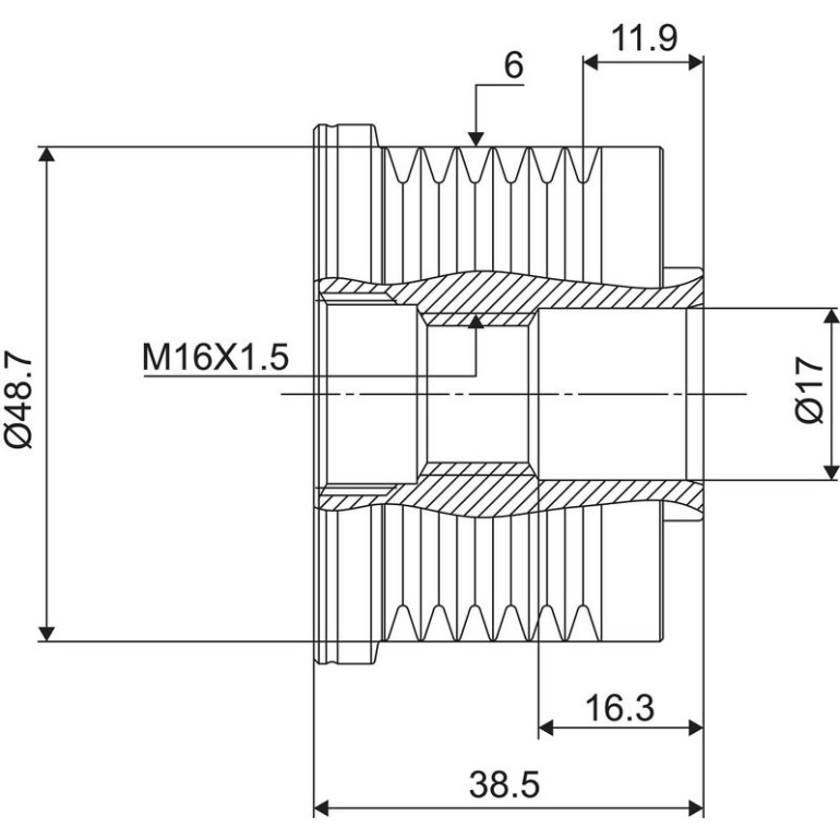 VALEO Freilauf 588029 VALEO Freilauf 588029