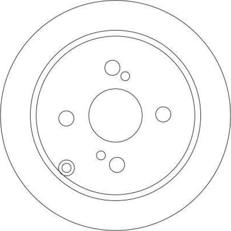 TRW Bremsscheibe DF4404 TRW Bremsscheibe DF4404