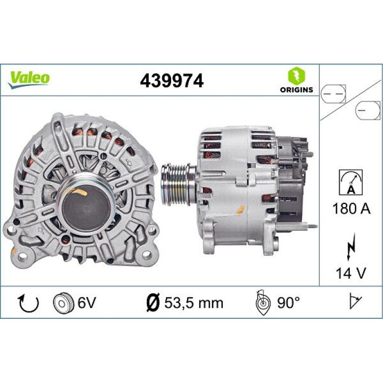 VALEO Generator 439974 VALEO Generator 439974