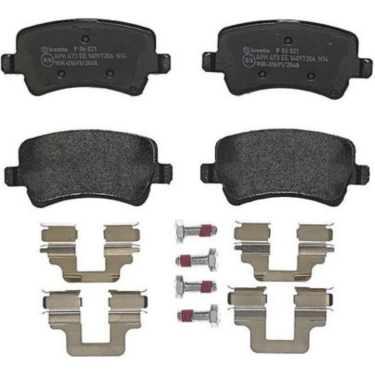 BREMBO Bremsklötze HA P 86 021 BREMBO Bremsklötze HA P 86 021