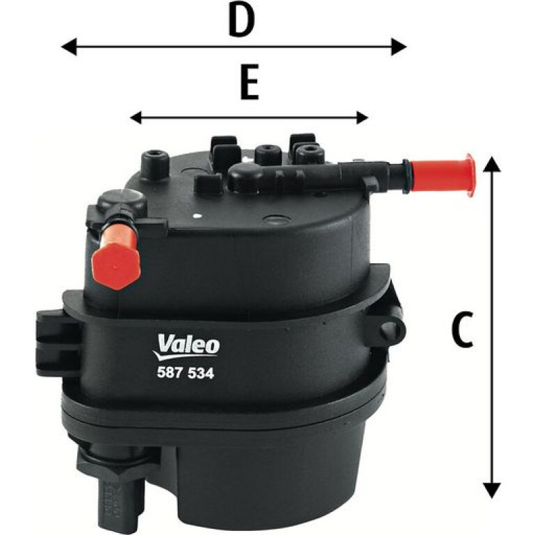 VALEO Kraftstofffilter 587534 VALEO Kraftstofffilter 587534