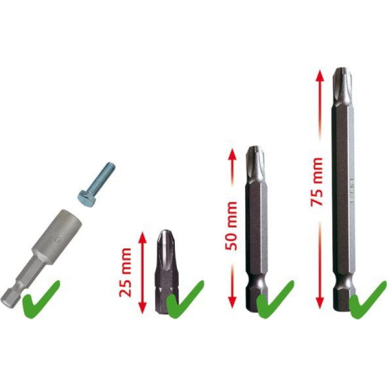 KS TOOLS Set, Schraubendreher-Einsatz (Bits) BT053208 KS TOOLS Set, Schraubendreher-Einsatz (Bits) BT053208