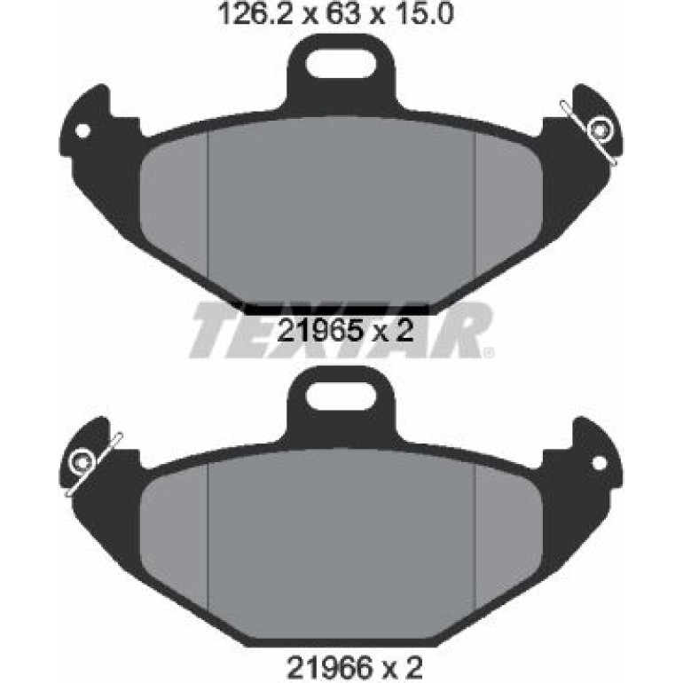 Bremsbelagsatz Renault T. Laguna 95 2196502 Bremsbelagsatz Renault T. Laguna 95 2196502