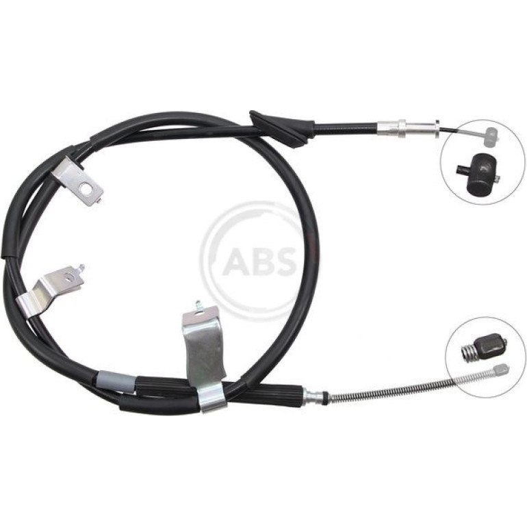 A.B.S. Handbremsseil Seilzug Festellbremse K16668 A.B.S. Handbremsseil Seilzug Festellbremse K16668