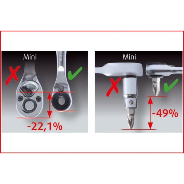 KS TOOLS 1/4-Zoll-Bit-Kniehebelschlüssel mit Stecknussadapter für Stecknussmutter 918.1595 KS TOOLS 1/4-Zoll-Bit-Kniehebelschlüssel mit Stecknussadapter für Stecknussmutter 918.1595