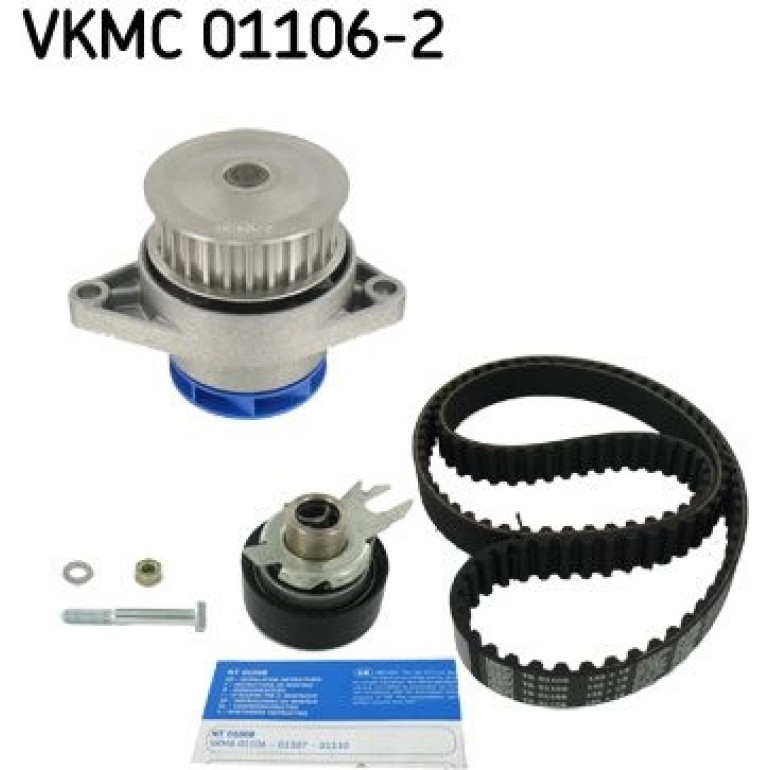 SKF Wasserpumpe + Zahnriemensatz VKMC 01106-2 SKF Wasserpumpe + Zahnriemensatz VKMC 01106-2