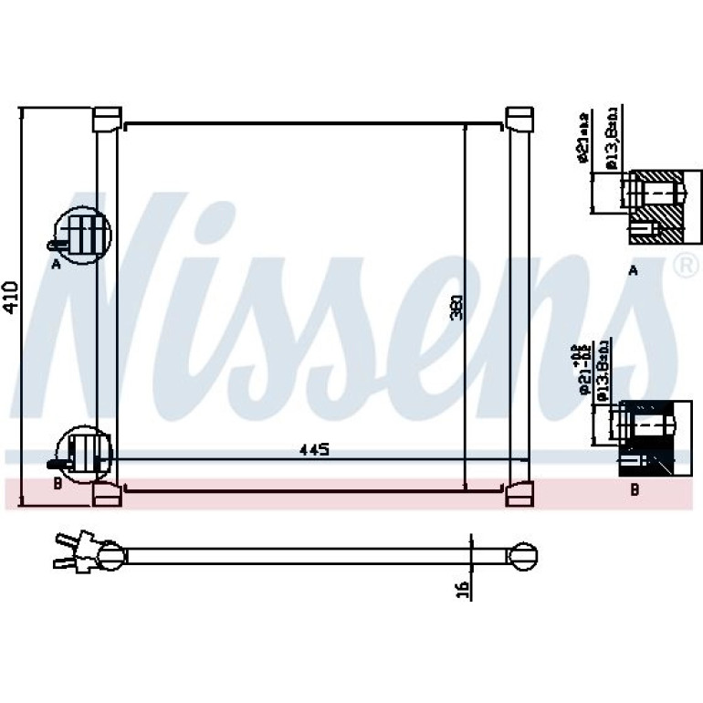 Kondensator PKW 94302 Kondensator PKW 94302