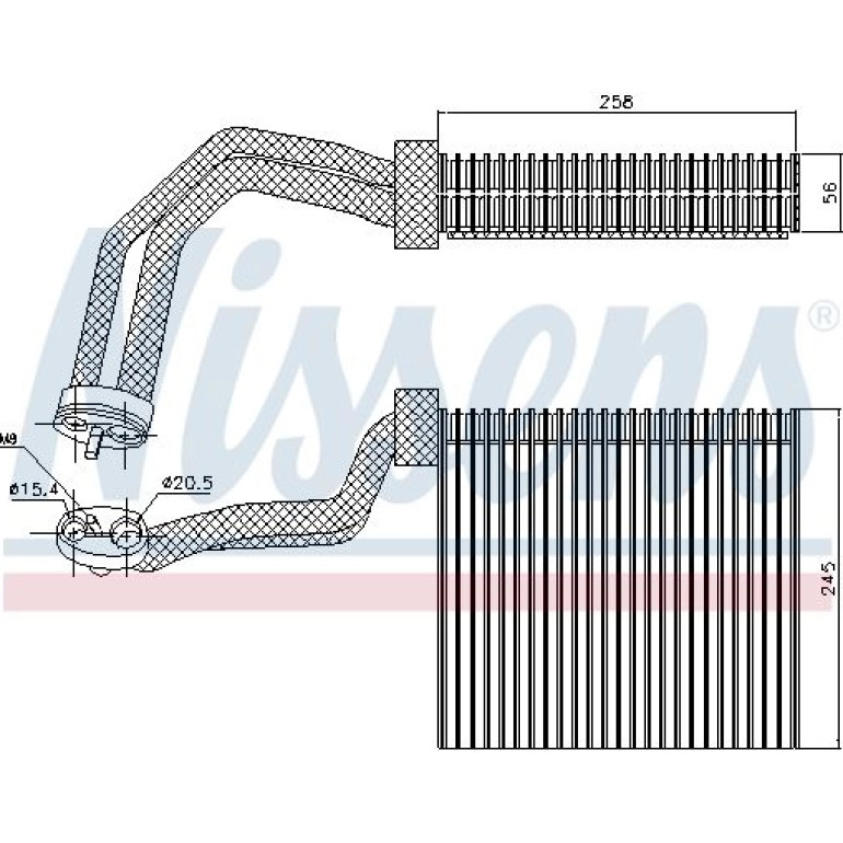 Verdampfer PKW 92293 Verdampfer PKW 92293
