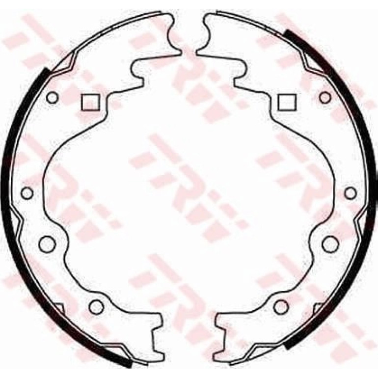 83 461 020 Bremsbacken GS8523 83 461 020 Bremsbacken GS8523