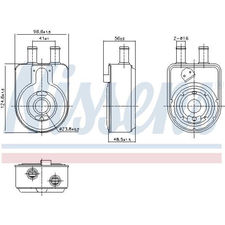 Ölkühler Motoröl Kühler ÖL 91448