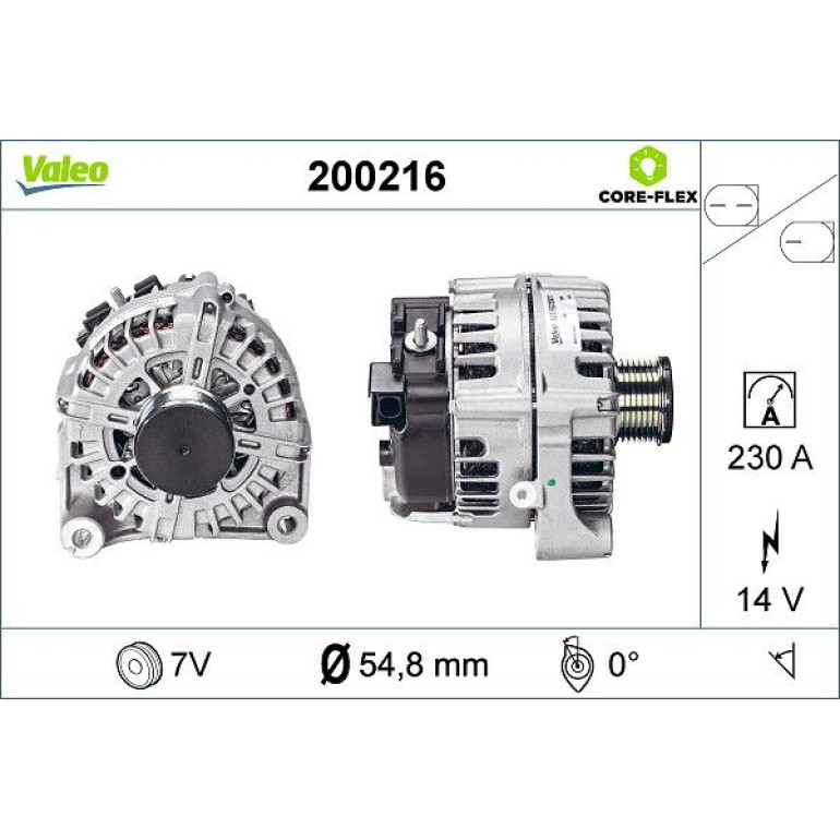 VALEO Generator 200216 VALEO Generator 200216