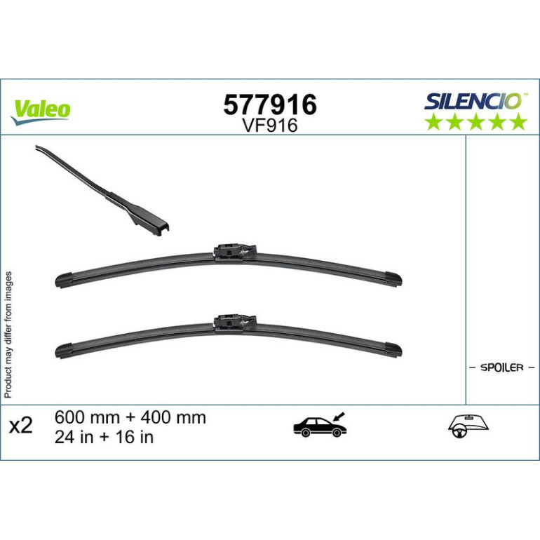 VALEO Scheibenwischer 577916 VALEO Scheibenwischer 577916