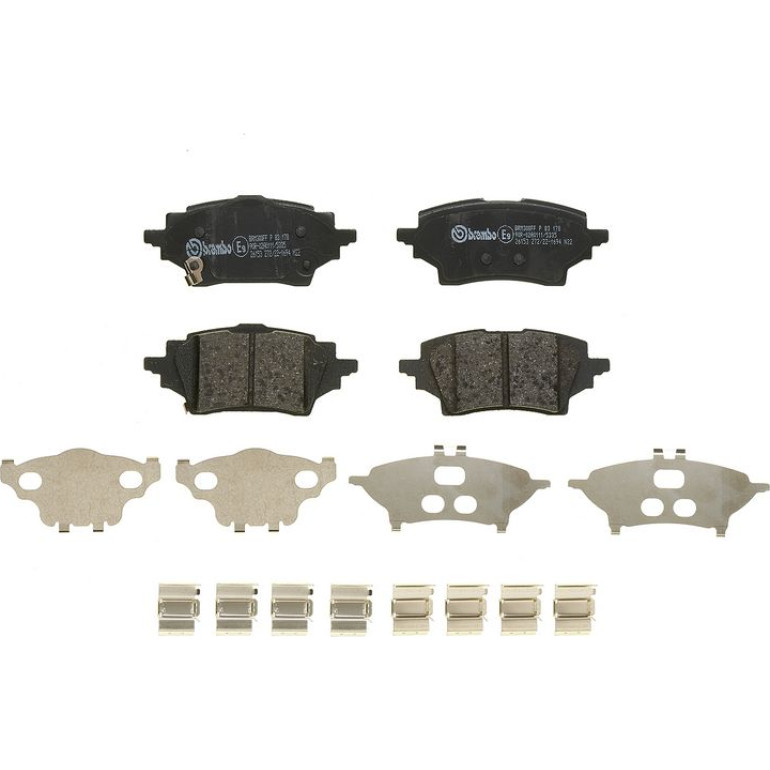 BREMBO Bremsklötze HA P 83 178 BREMBO Bremsklötze HA P 83 178