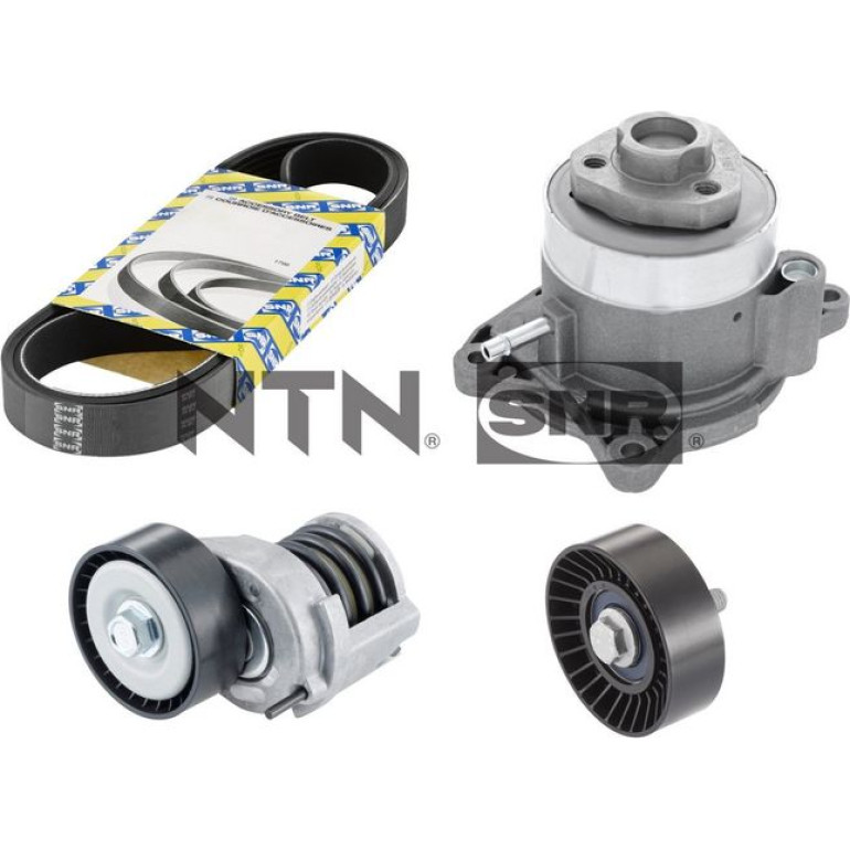 SNR Wasserpumpe + Keilrippenriemensatz KAP857.500 SNR Wasserpumpe + Keilrippenriemensatz KAP857.500