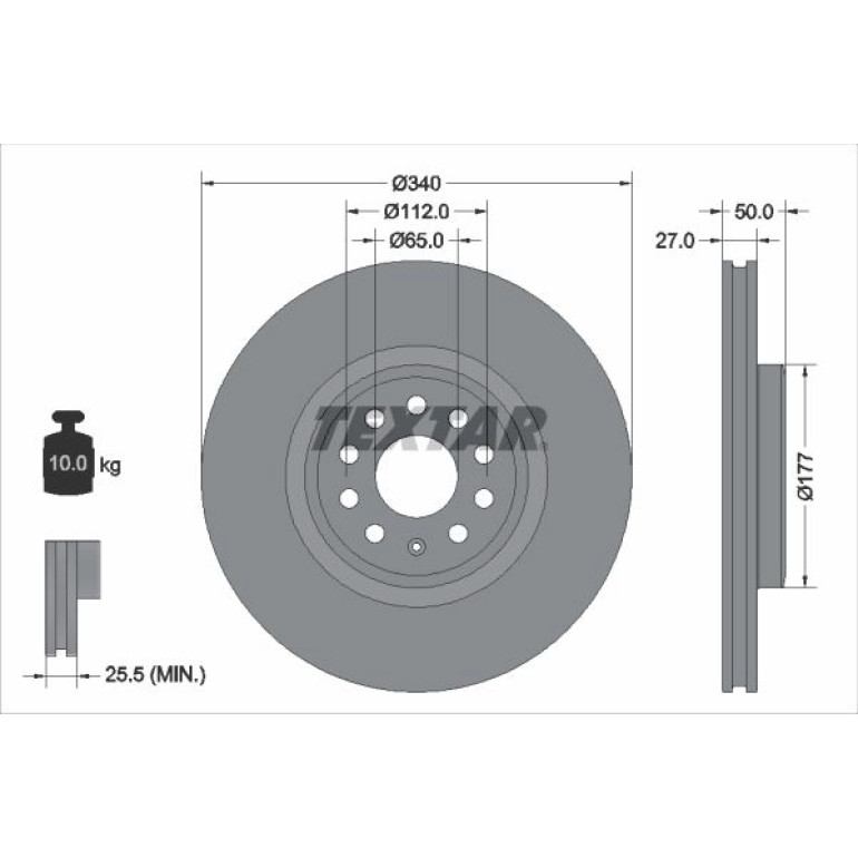 Bremsscheibe 92337405 Bremsscheibe 92337405