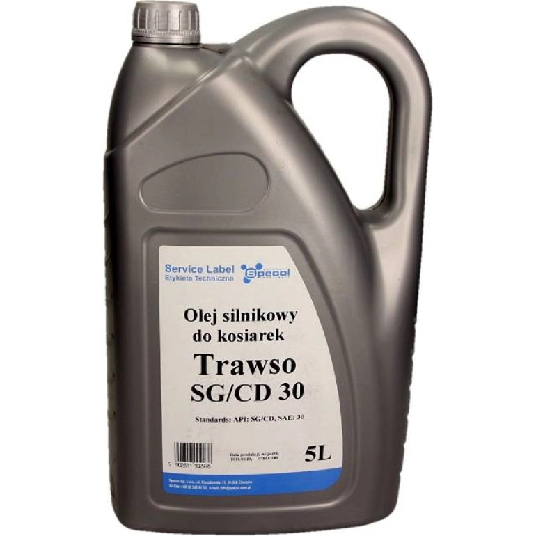 Specol Trawso Öl 5L Sg/Cd Sae 30 4T / Für Mäher 102727