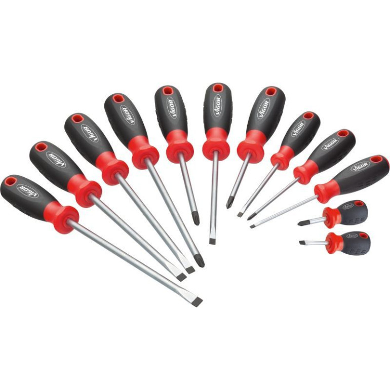 VIGOR Schraubendrehersatz V4655 VIGOR Schraubendrehersatz V4655