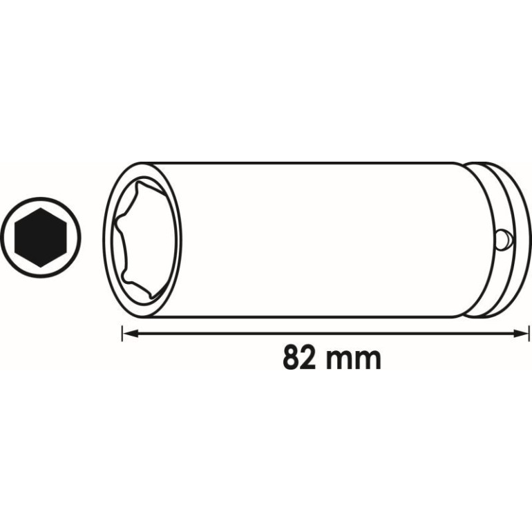 VIGOR Kraft-Stecknuss V5550L-19