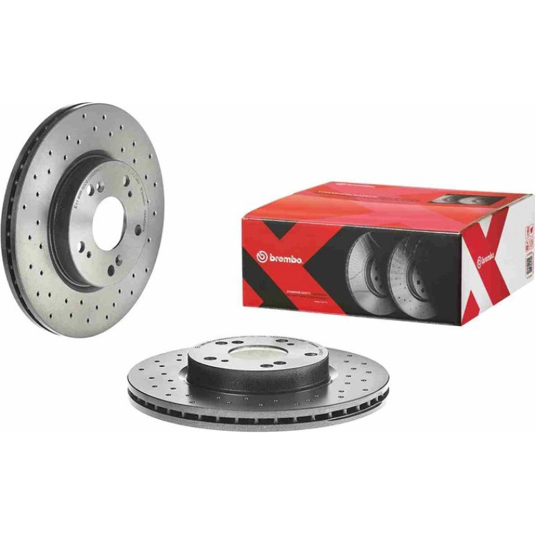 Bremsscheibe VA Xtra 09.A455.1X Bremsscheibe VA Xtra 09.A455.1X