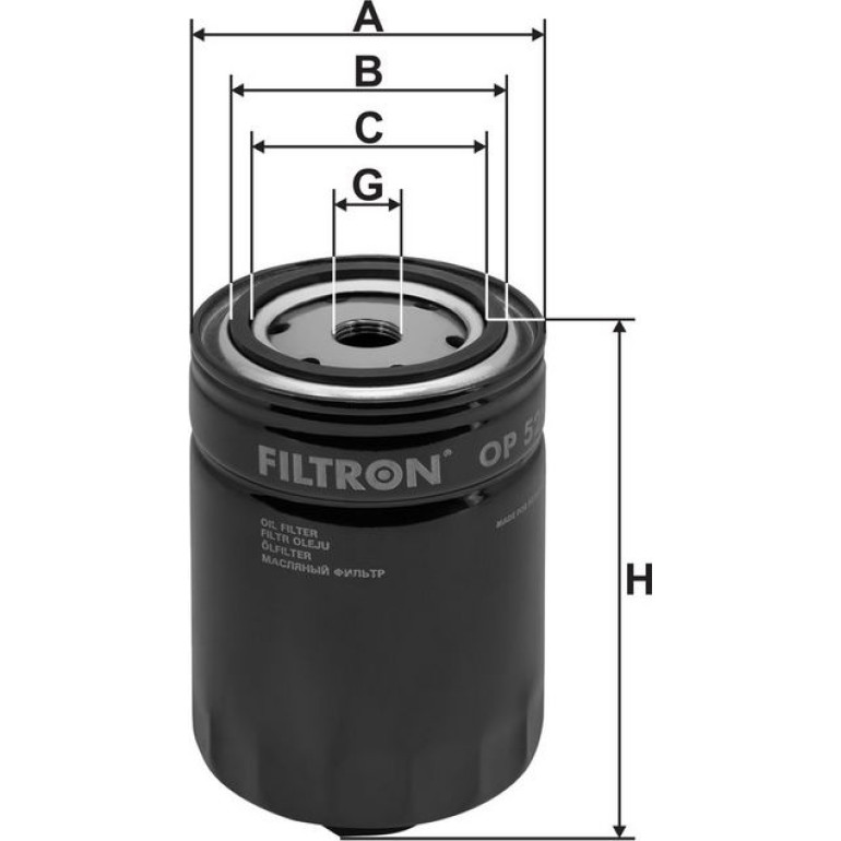 FILTRON Ölfilter OP 525 FILTRON Ölfilter OP 525