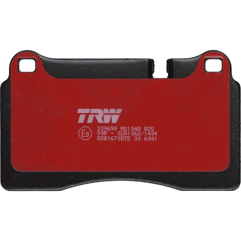Bremsbelagsatz Vw P. Touareg 3.0-6.0 04- Dtec Cotec GDB1670DTE Bremsbelagsatz Vw P. Touareg 3.0-6.0 04- Dtec Cotec GDB1670DTE