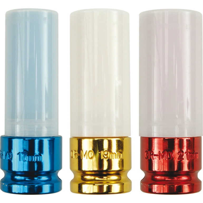 Kraft-Steckschlüssel-Set für Alufelgen YT-1056