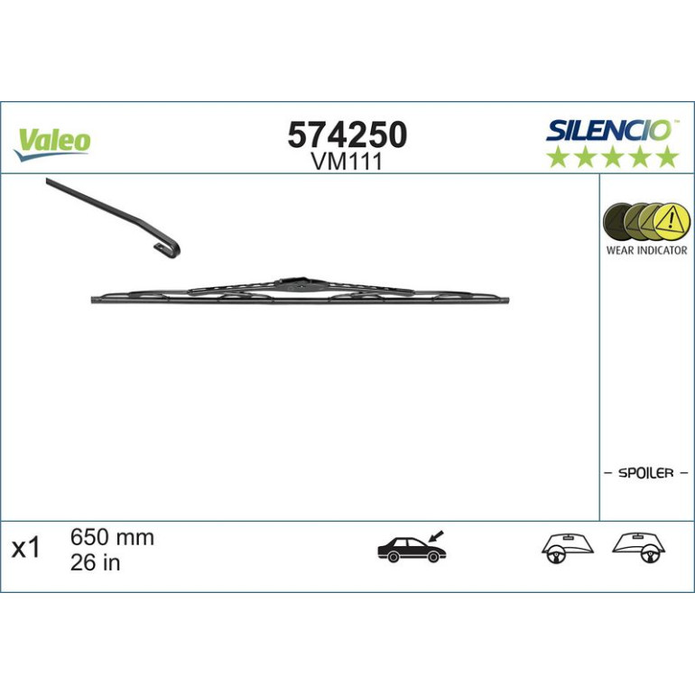 Valeo Silencio Performance 574250 Valeo Silencio Performance 574250