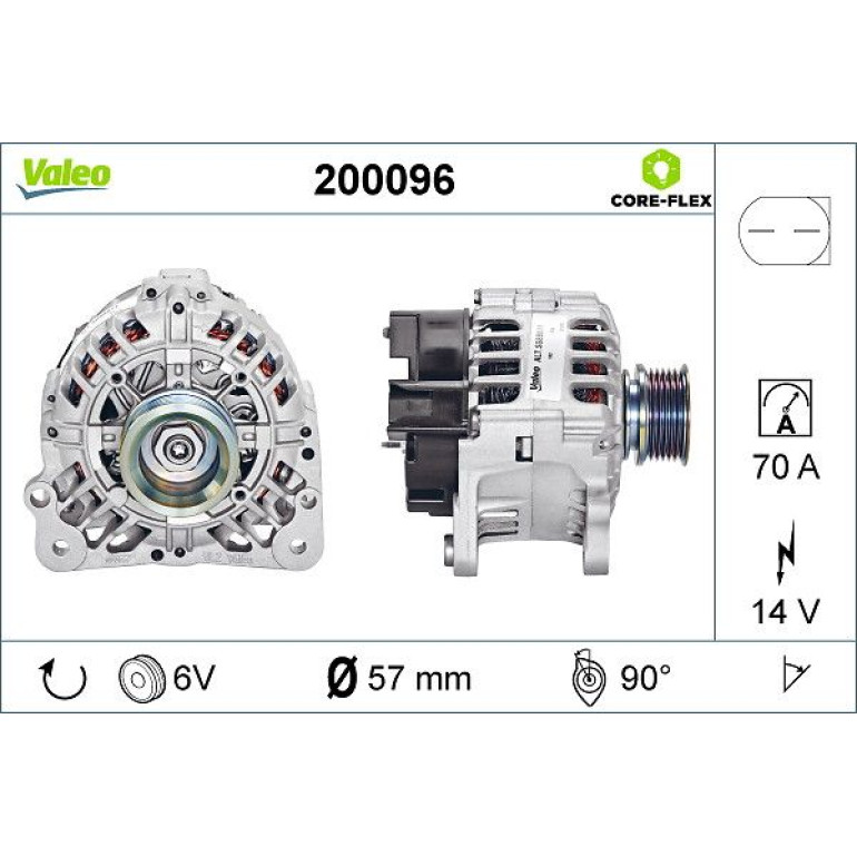 VALEO Generator 200096 VALEO Generator 200096