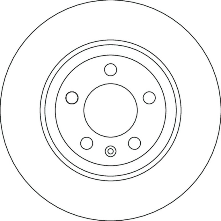 TRW Bremsscheibe DF4624 TRW Bremsscheibe DF4624