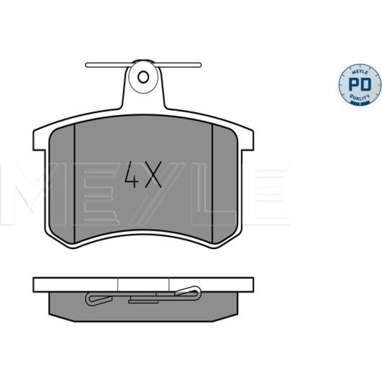 Bremsbelagsatz Vw T. A80/90/100/A4/A6 Ohne Sensor 025 211 4416/PD Bremsbelagsatz Vw T. A80/90/100/A4/A6 Ohne Sensor 025 211 4416/PD