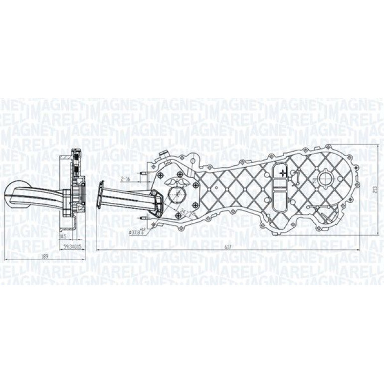MAGNETI MARELLI Ölpumpe 351516000012 MAGNETI MARELLI Ölpumpe 351516000012