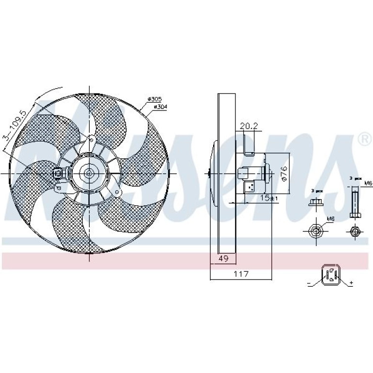 Kühlerlüfter PKW 85658 Kühlerlüfter PKW 85658