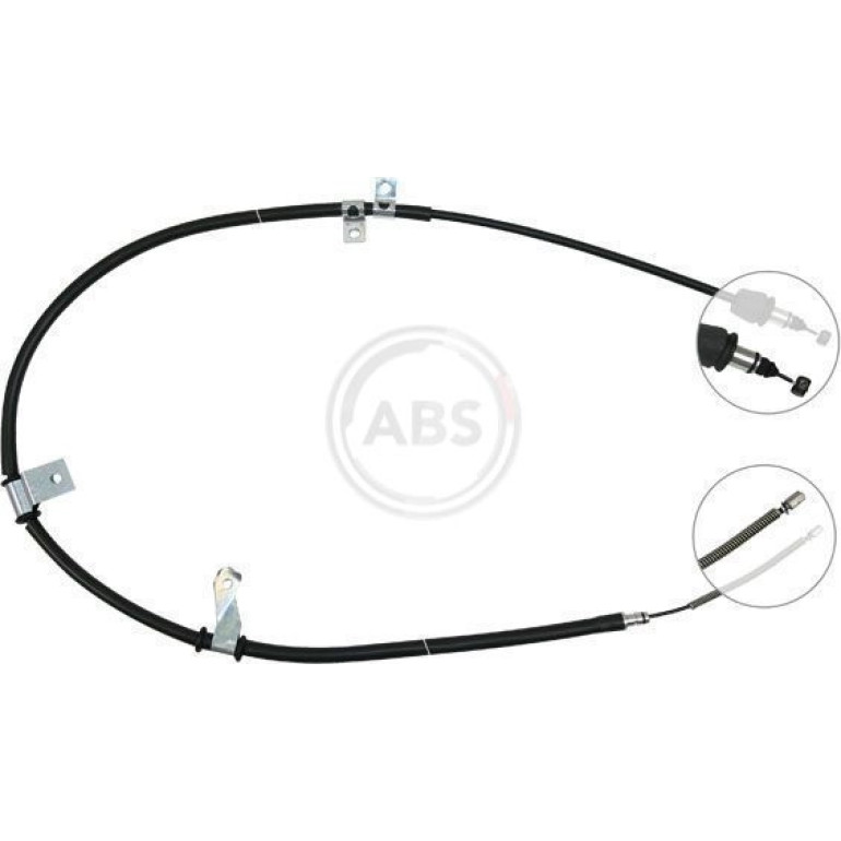 A.B.S. Handbremsseil Seilzug Festellbremse K19047 A.B.S. Handbremsseil Seilzug Festellbremse K19047