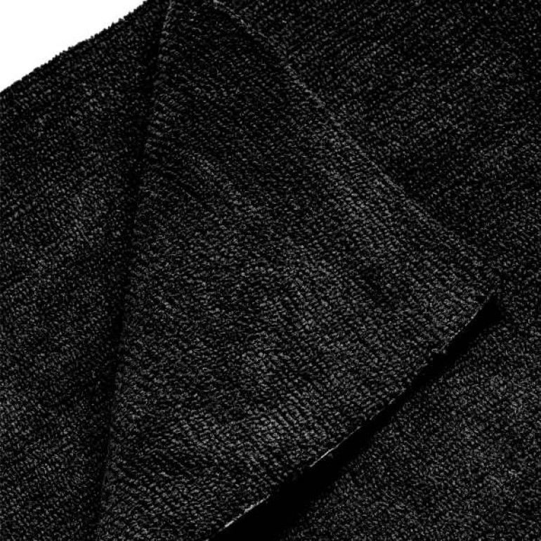 Mikrofaser Allzwecktuch 370g 40x40 Schwarz 19-663