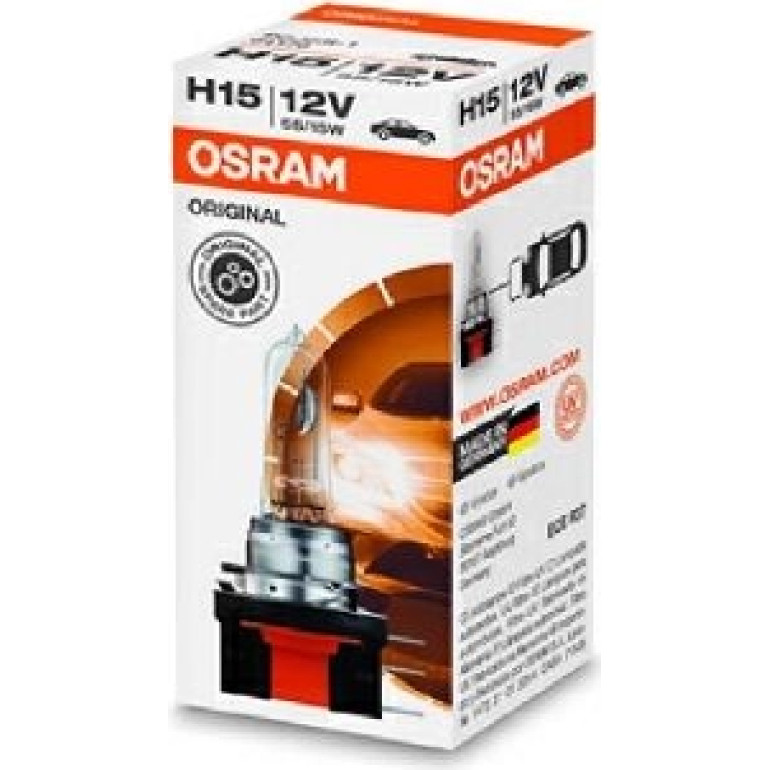 H15 OSRAM 12V 55/15W PGJ23T-1 5 64176 H15 OSRAM 12V 55/15W PGJ23T-1 5 64176