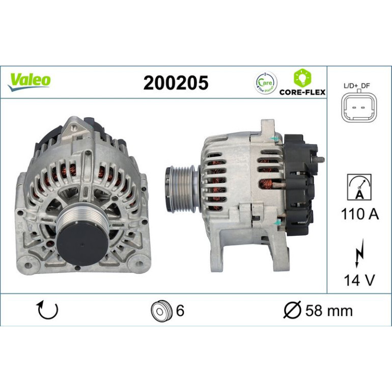 VALEO Generator 200205