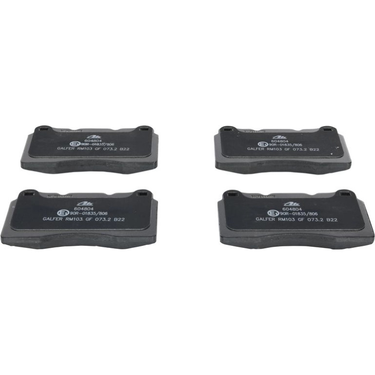 ATE Bremsbelagsatz Renault Vorderachse Megane 2.0 08 13.0460-4804.2 ATE Bremsbelagsatz Renault Vorderachse Megane 2.0 08 13.0460-4804.2