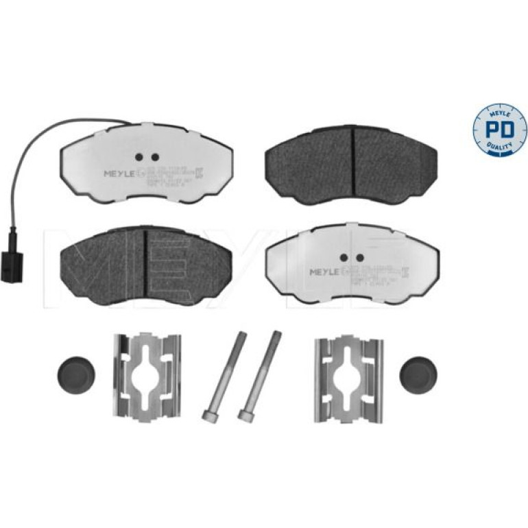 Bremsbelagsatz Fiat P. Ducato 02- 10/14 Mit Sensor 025 239 1719/PD Bremsbelagsatz Fiat P. Ducato 02- 10/14 Mit Sensor 025 239 1719/PD