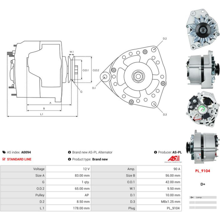 Generator A0094 Generator A0094