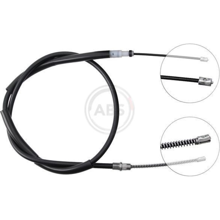A.B.S. Handbremsseil Seilzug Festellbremse K12147 A.B.S. Handbremsseil Seilzug Festellbremse K12147