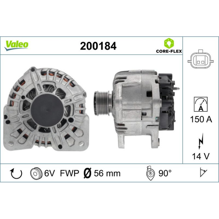 VALEO Generator 200184 VALEO Generator 200184