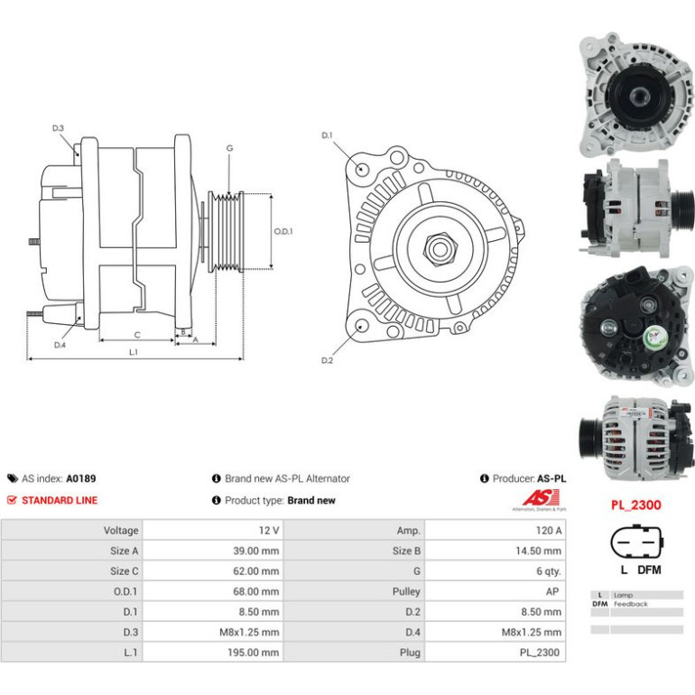 Generator A0189 Generator A0189